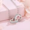 Iris Heart Necklace - Image 2