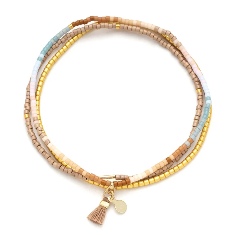 Love and Happiness Bracelet Stack