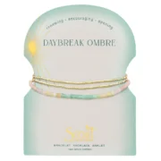 Ombre Stone Wrap - Daybreak/Gold